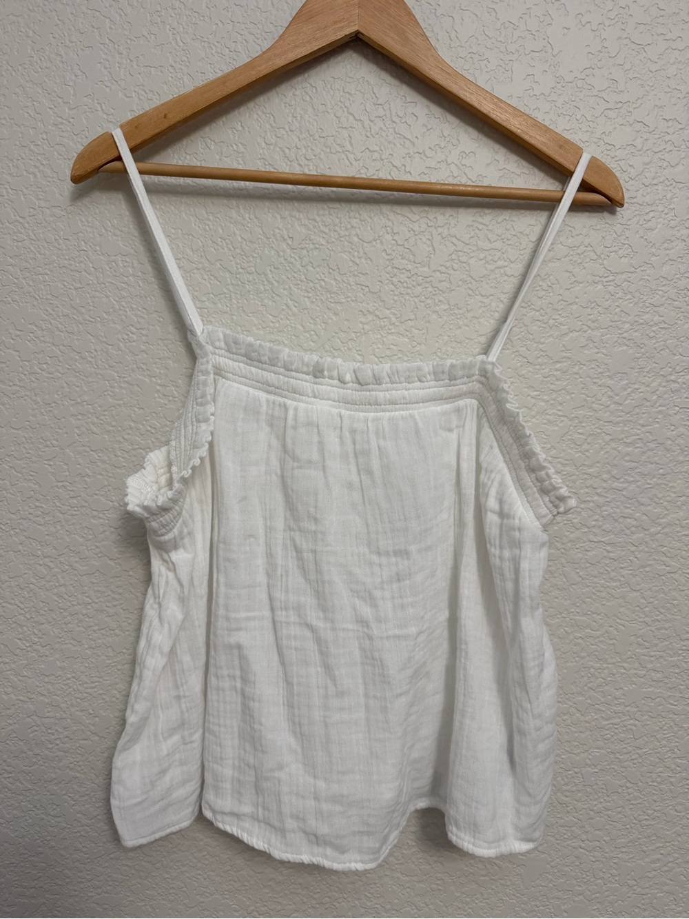 Crinkle Gauze Tank Top
